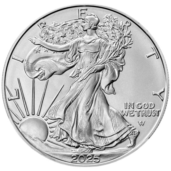 2025 American Silver Eagle Coin 1oz