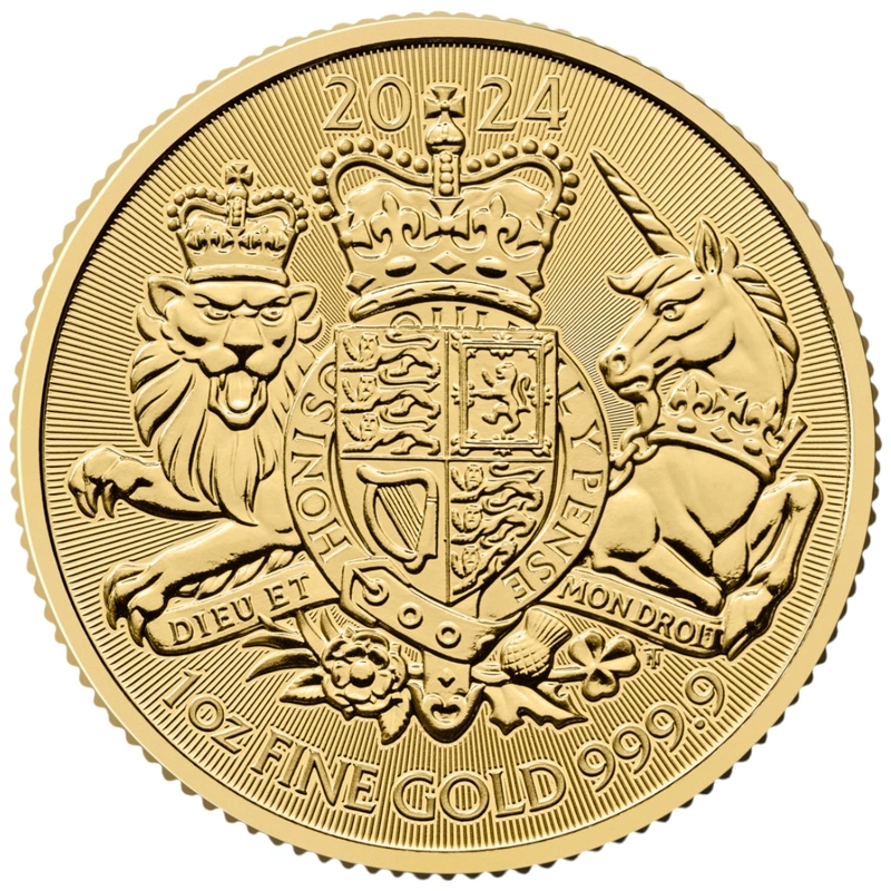 2024 Royal Arms 1oz Gold Coin