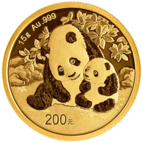 2024 15g Gold Chinese Panda Coin