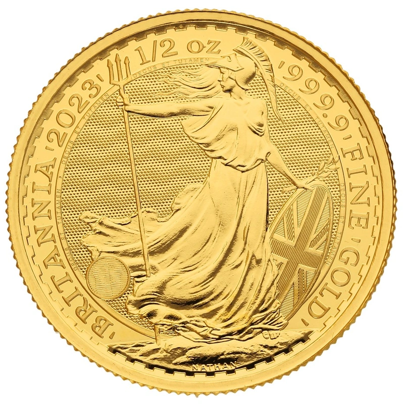 2023 Britannia Half Ounce Gold Coin