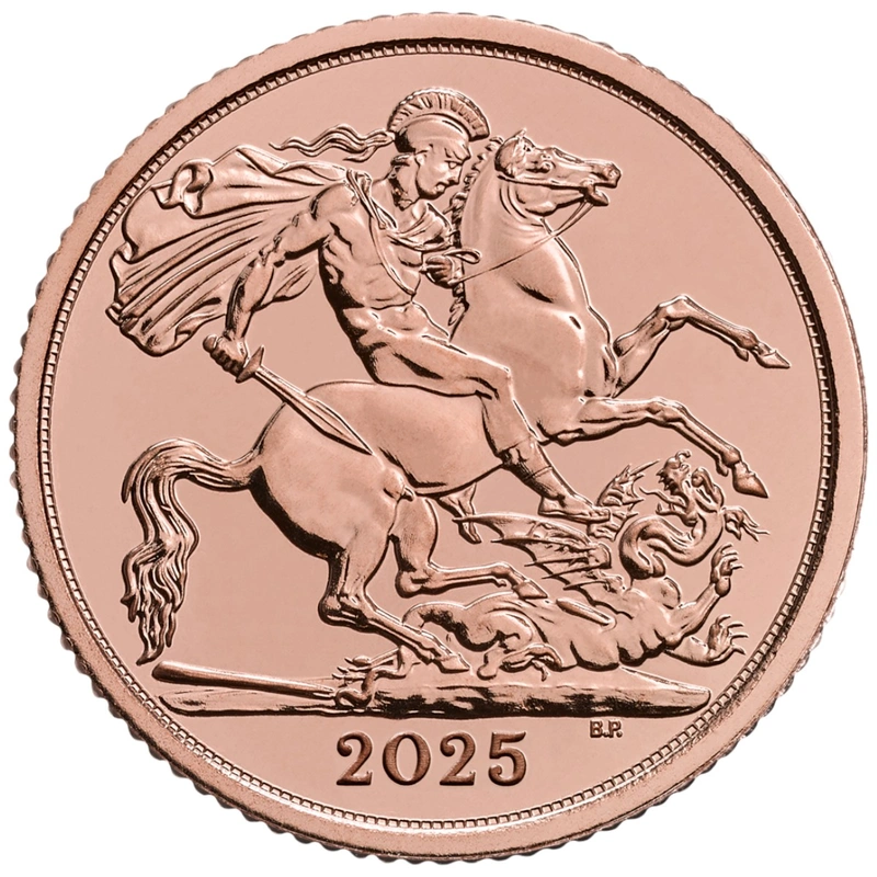 2025 Gold Half Sovereign