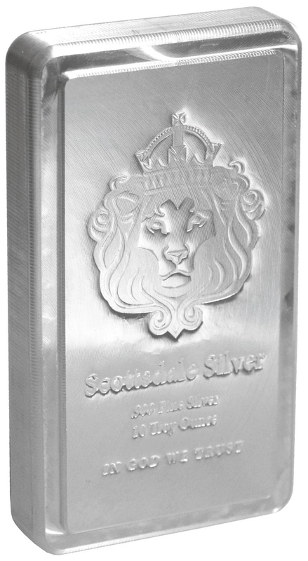 10oz Silver Stacker Scottsdale