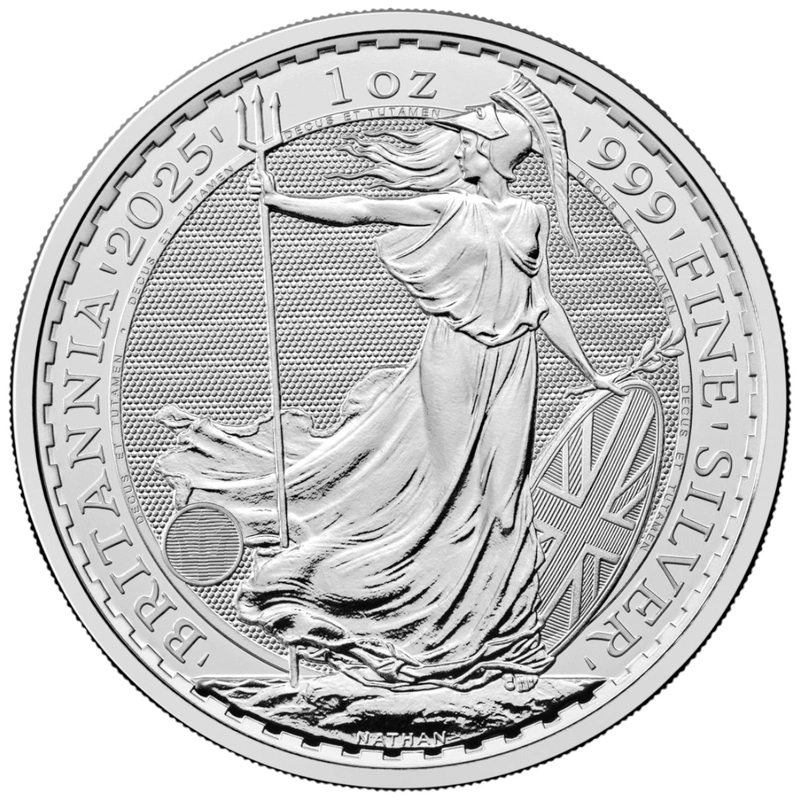 2025 1oz Silver Britannia Coin