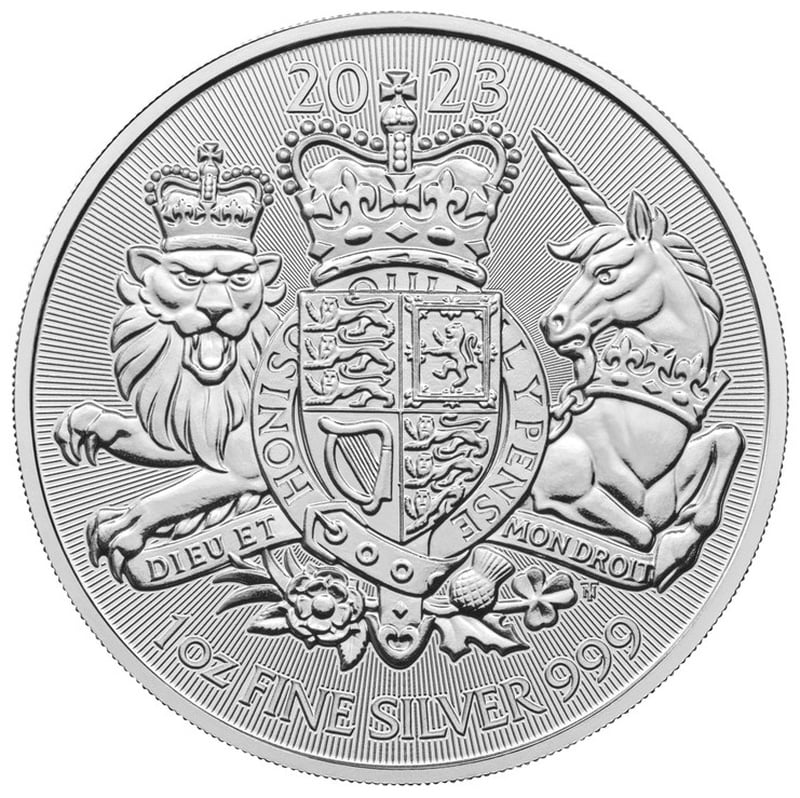 2023 Royal Arms 1oz Silver Coin