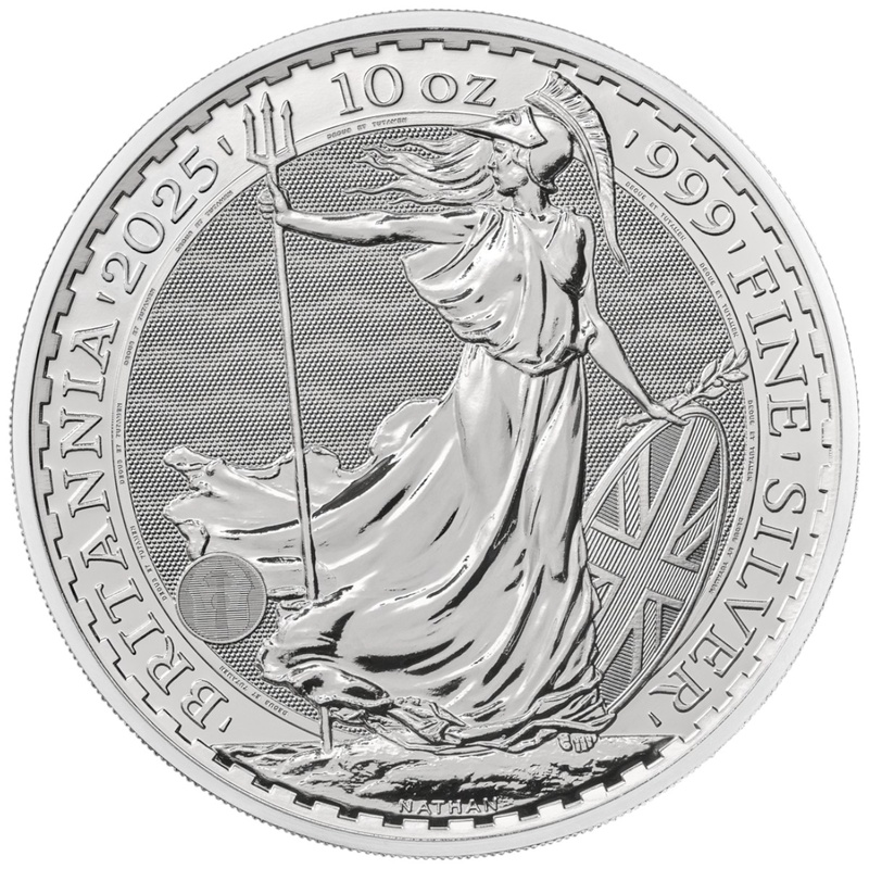 2025 Britannia 10oz Silver Coin