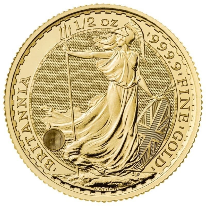 Best Value Half Ounce Britannia Gold Coin