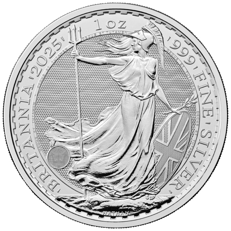 2025 1oz Silver Britannia Coin