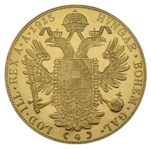 Ouro 4 Ducados Austríacos 1915