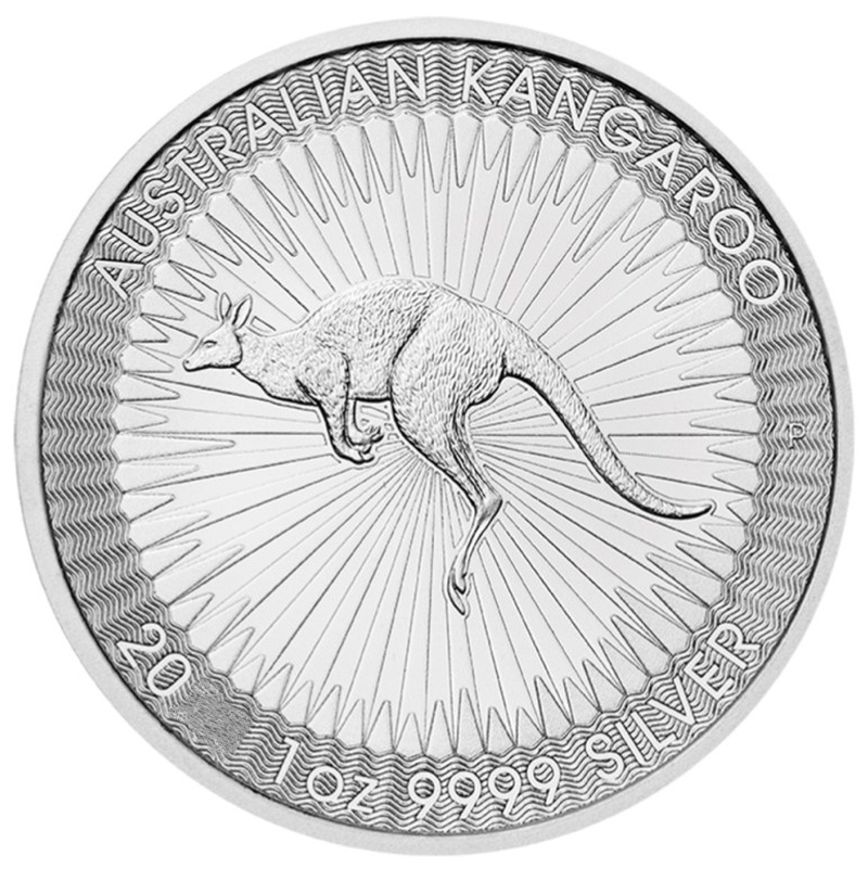 Moeda de Prata de 1 Onça do Canguru Australiano -Melhor Valor