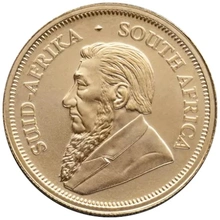 Krugerrand de 1/10oz de Ouro 2024