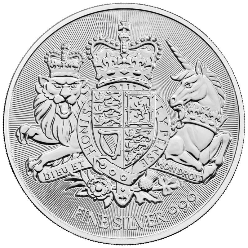 2025 Royal Arms Silver Coin 10oz