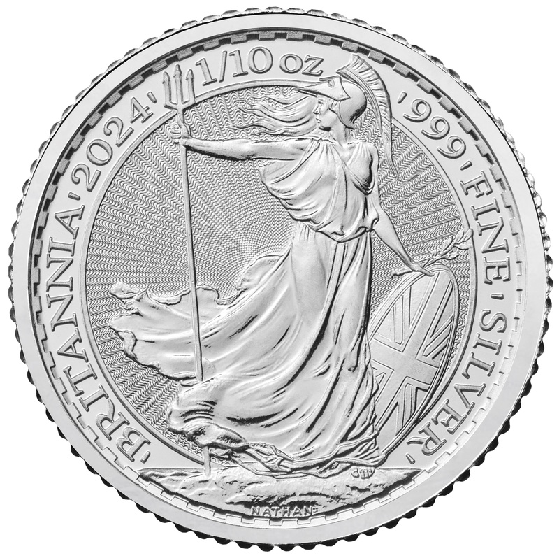 2024 Britannia Tenth Ounce Silver Coin