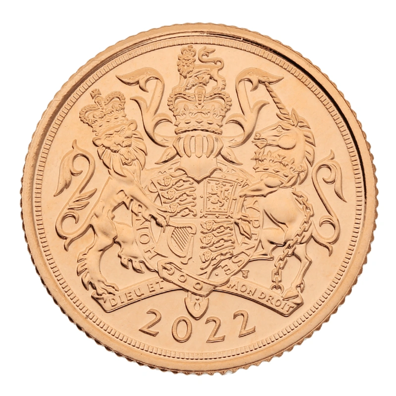 2022 Gold Half Sovereign