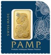 Barra de Ouro PAMP 1g multigramas