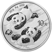 Moeda de Prata de 30g - Panda Chinês 2022