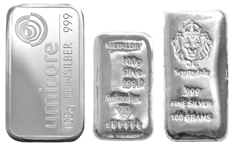 100 Gram Silver Bar Best Value