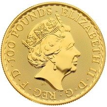 Moeda de Ouro Britânia de uma onça de 2023