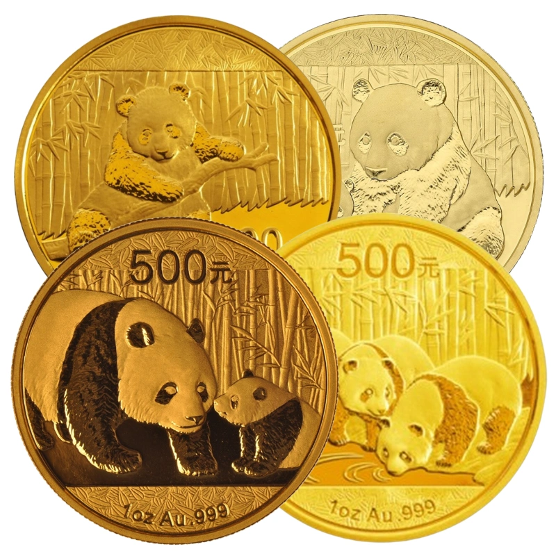 1oz Chinese Panda Gold Coin Best Value 1982-2015