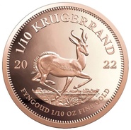 Moeda de Decimo de onça Krugerrand de 2022