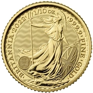 Britannias de Ouro Pequenas