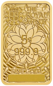 Barra de Ouro de 5g 'Lakshmi'