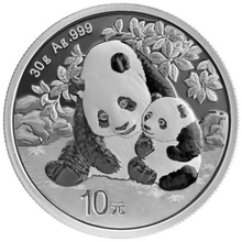 Moeda de Prata do Panda Chinês 30g 2024