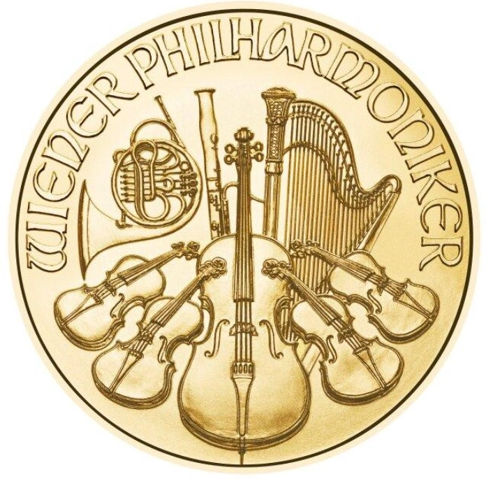 2023 Quarter Ounce Austrian Gold Philharmonic Coin