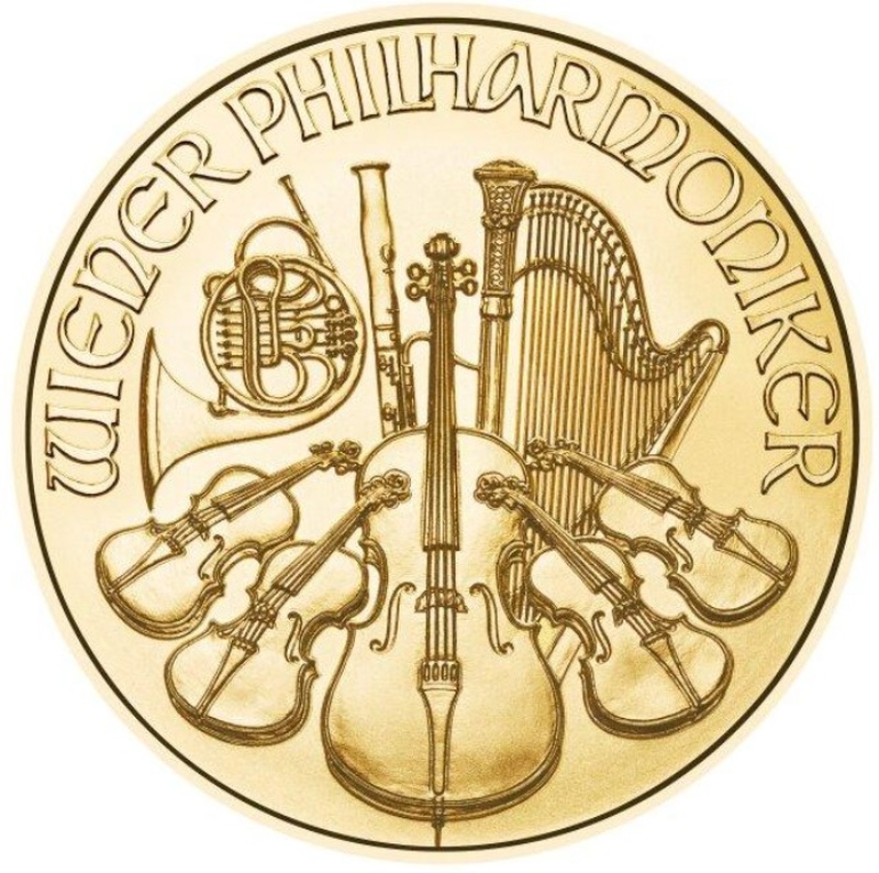 2023 Half Ounce Austrian Gold Philharmonic Coin