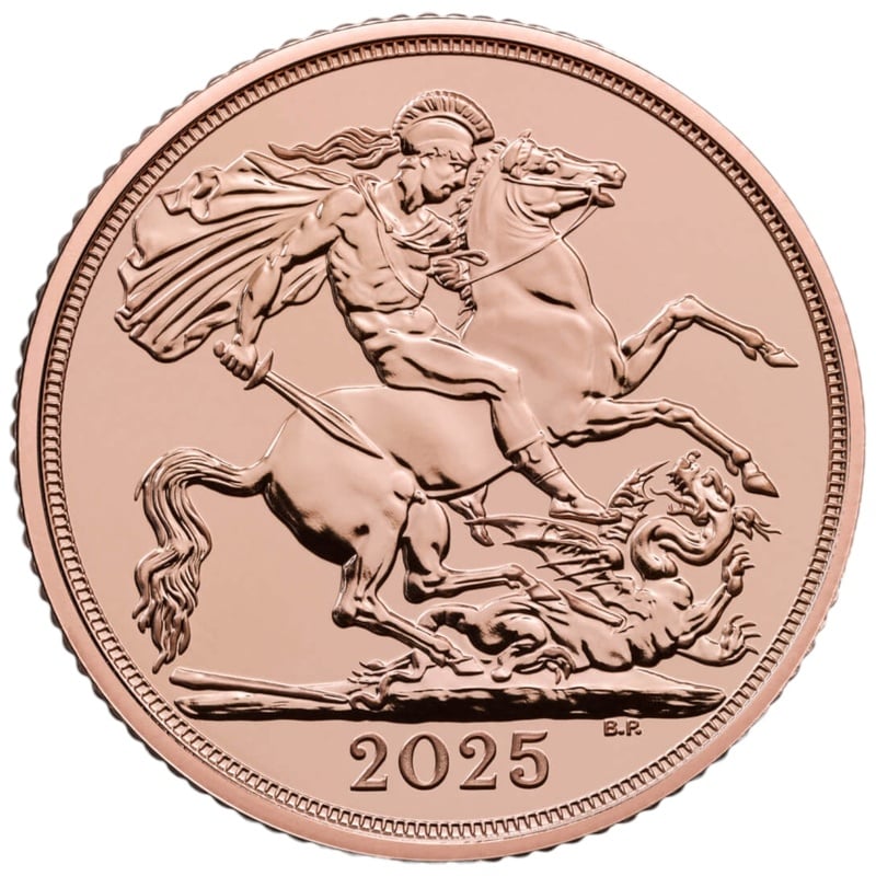 2025 £2 Coin Gold Double Sovereign