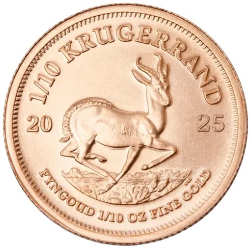 2025 1/10oz Krugerrand Gold Coin