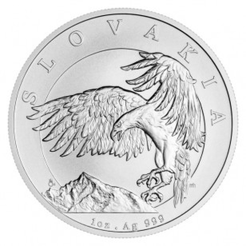 2024 1oz Slovakian Eagle Silver Coin