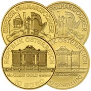 Filarmónicas Austríacas de Ouro 1/10 oz