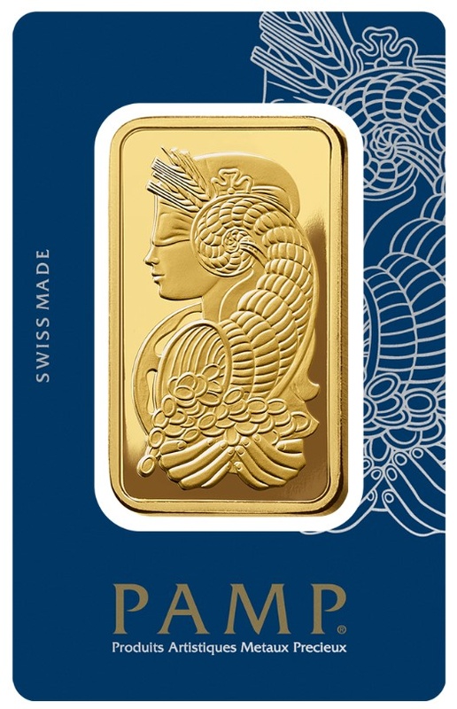 PAMP 5 Tola Gold Bar