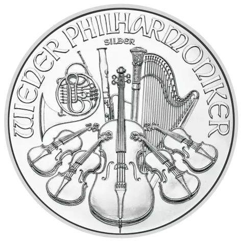 2024 1oz Austrian Philharmonic Silver Coin