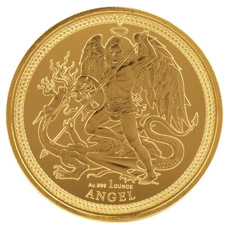 2024 Isle of Man Angel Gold Coin 1oz