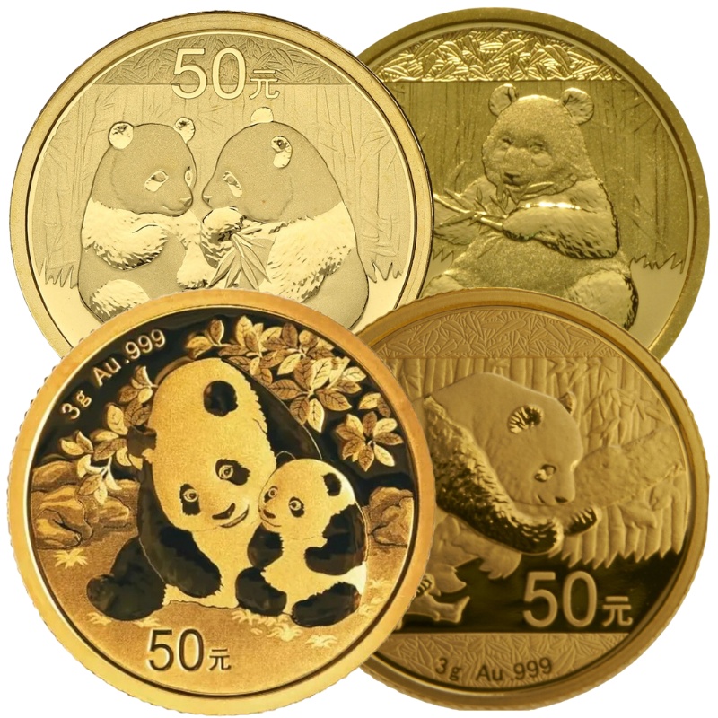 Best Value 3 Gram Gold Chinese Panda Coin