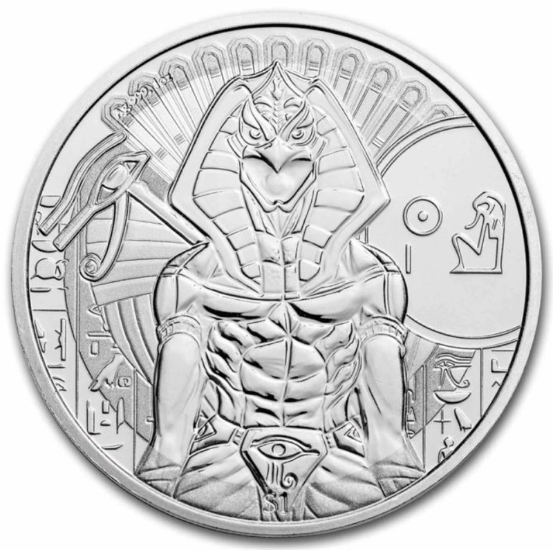 2023 1oz Ra Sierra Leone Egyptian Gods Silver Coin