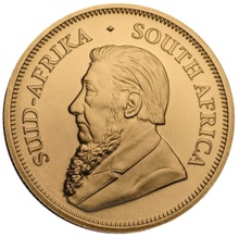 Moeda de Ouro Krugerrand de Meia Onça de 2023