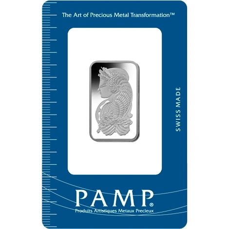 20g Palladium Bar PAMP Lady Fortuna