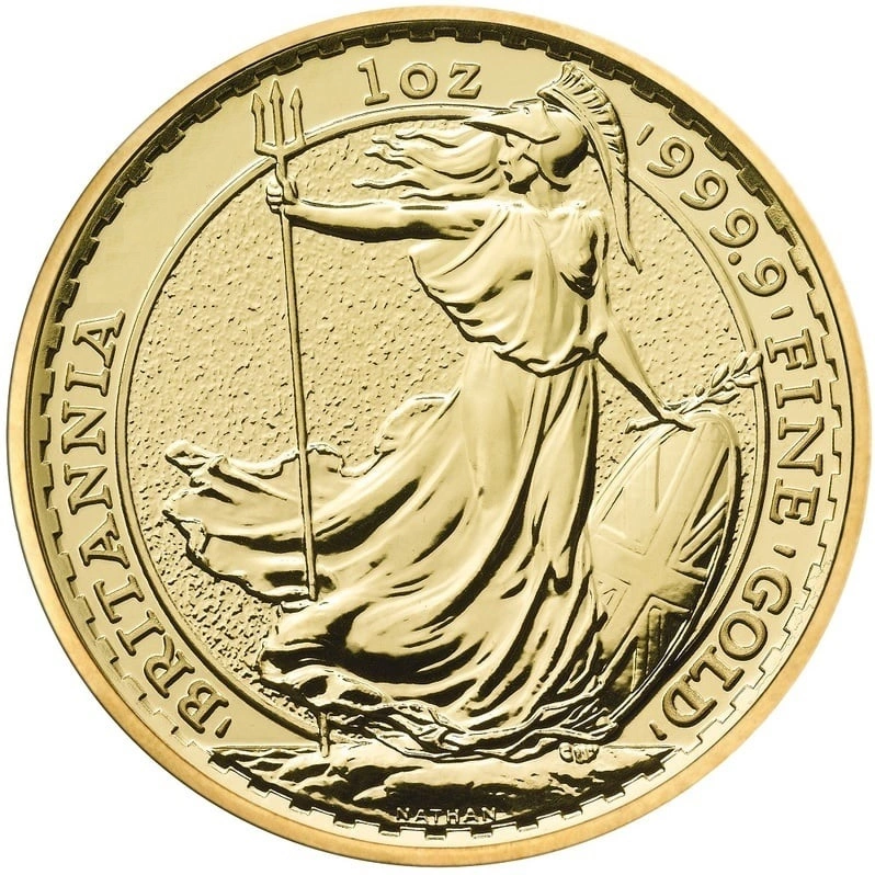 Britânia de Ouro de 1oz Melhor Valor 24qt